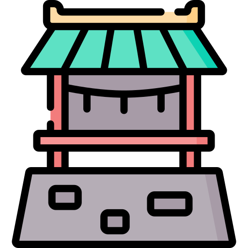 Shrine Special Lineal color icon