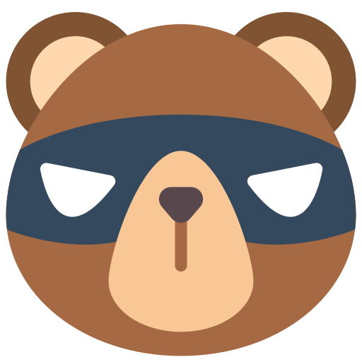 медведь Basic Miscellany Flat иконка