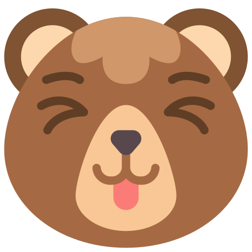 медведь Basic Miscellany Flat иконка