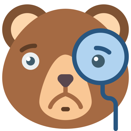 Bear Basic Miscellany Flat icon