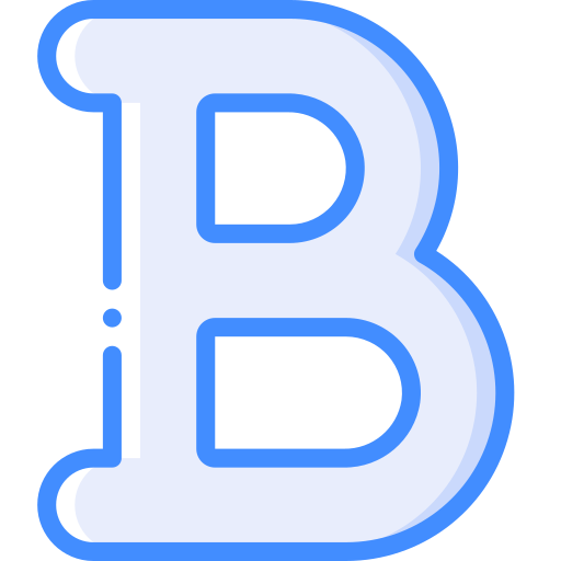 pogrubiony Basic Miscellany Blue ikona