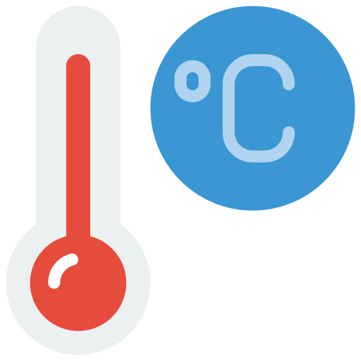 온도계 Basic Miscellany Flat icon