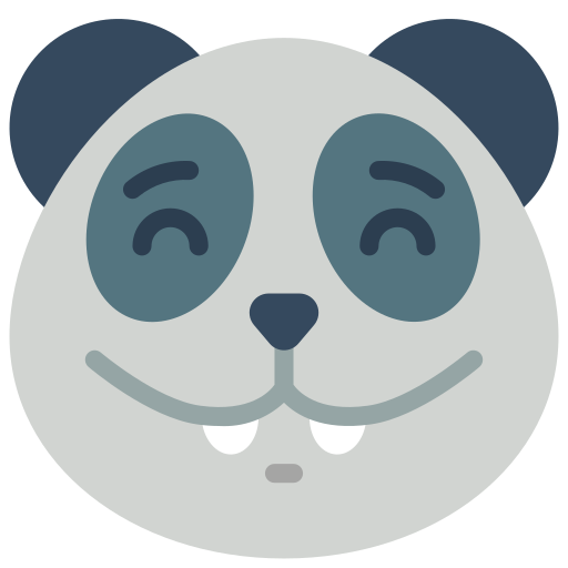 panda Basic Miscellany Flat Ícone