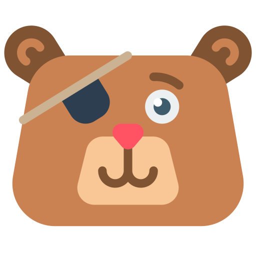 Bear Basic Miscellany Flat icon