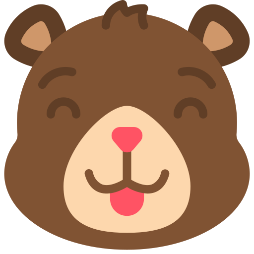 Bear Basic Miscellany Flat icon