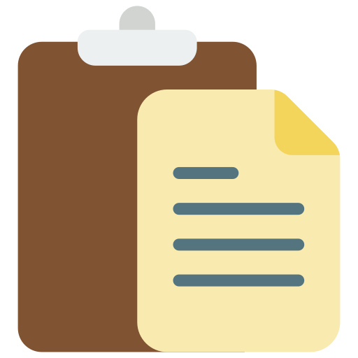 Clipboard Basic Miscellany Flat icon