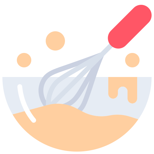Dough Coloring Flat icon