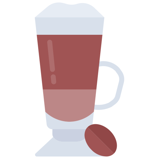 latté Coloring Flat icon