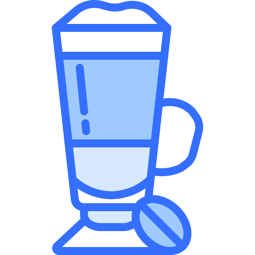 latté Coloring Blue icono