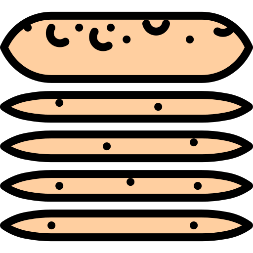 Pita bread Coloring Color icon