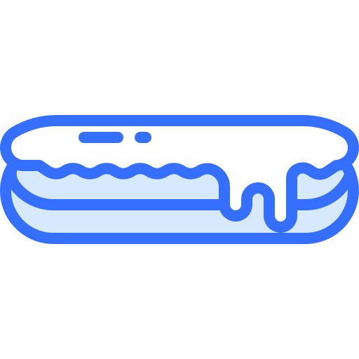eclair Coloring Blue icon
