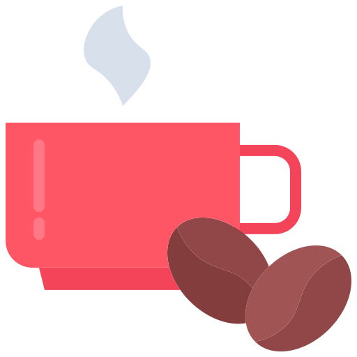 tasse Coloring Flat icon