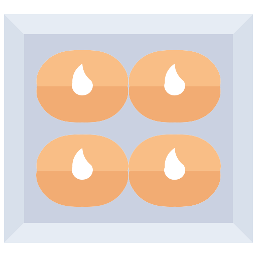 rosquilla Coloring Flat icono