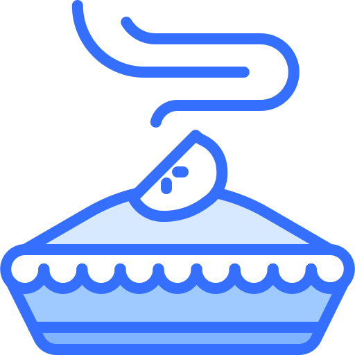 Pie Coloring Blue icon