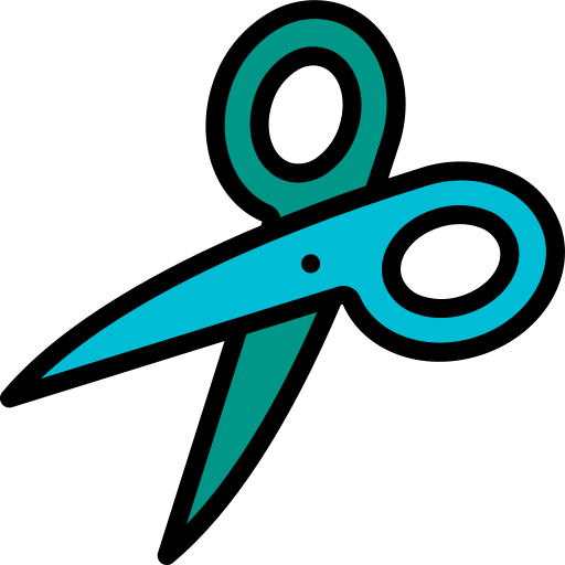 Scissors Basic Miscellany Lineal Color icon
