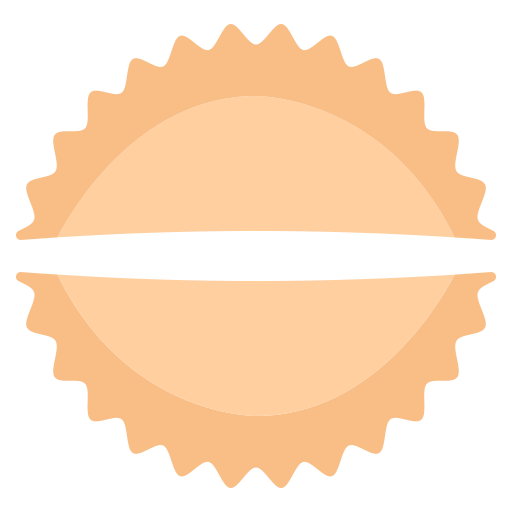 ciasto Coloring Flat ikona