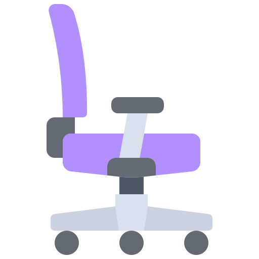 fauteuil Coloring Flat icoon