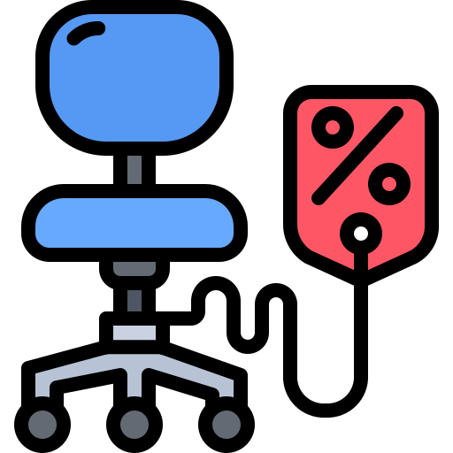 Armchair Coloring Color icon