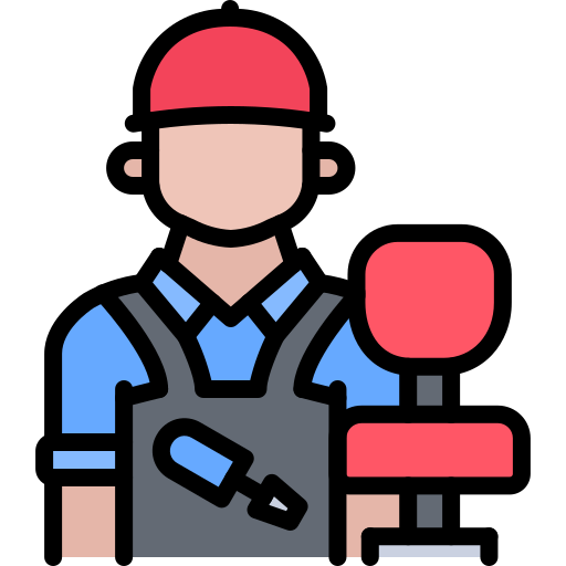 Worker Coloring Color icon