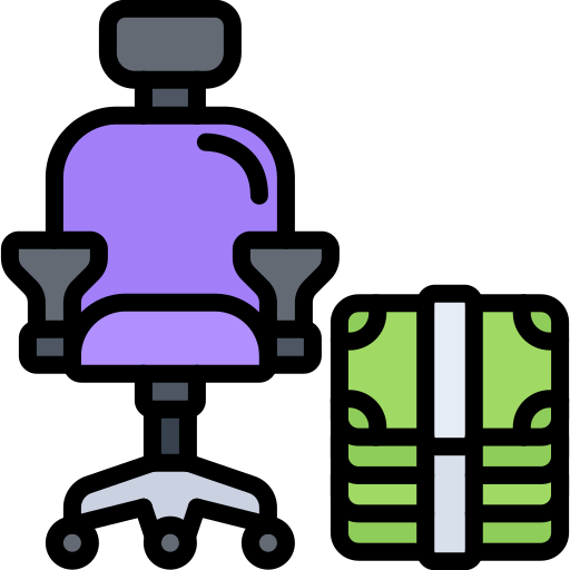 Armchair Coloring Color icon