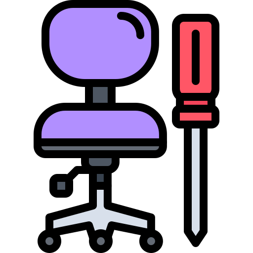 fotel Coloring Color ikona