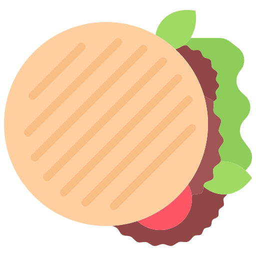 sandwich Coloring Flat Icône