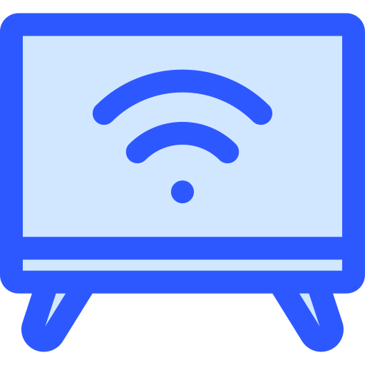 smart tv Generic Blue ikona