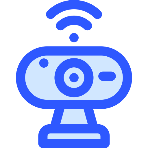 web camera Generic Blue icoon