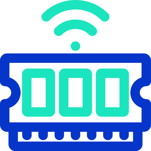 Ram Memory Generic Outline Color icon