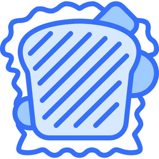 サンドイッチ Coloring Blue icon