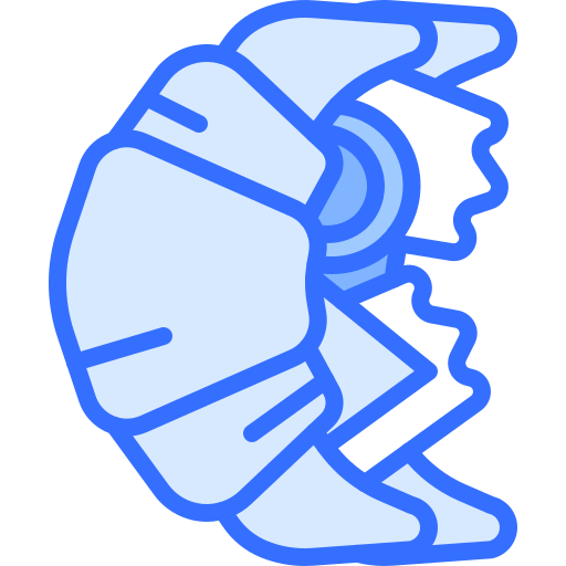 크로와상 Coloring Blue icon