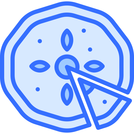 파이 Coloring Blue icon