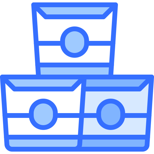 국수 Coloring Blue icon