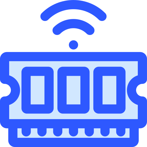 Ram Memory Generic Blue icon