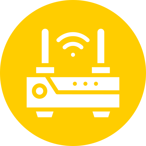 router wifi Generic Flat ikona