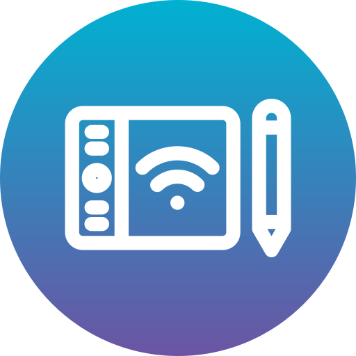 Drawing tablet Generic Flat Gradient icon