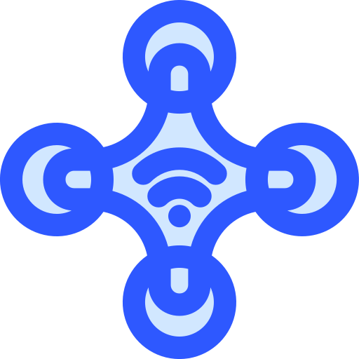 ドローン Generic Blue icon