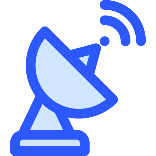 Satellite Generic Blue icon
