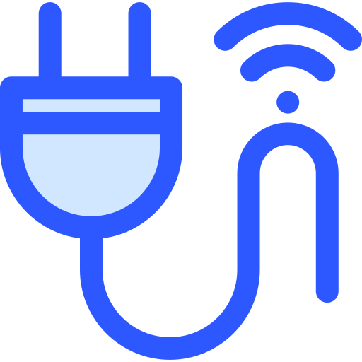 Plug Generic Blue icon