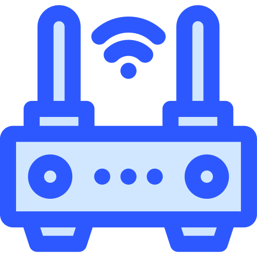 routeur Generic Blue Icône