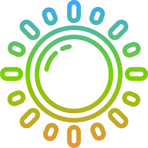 słońce Generic Gradient ikona