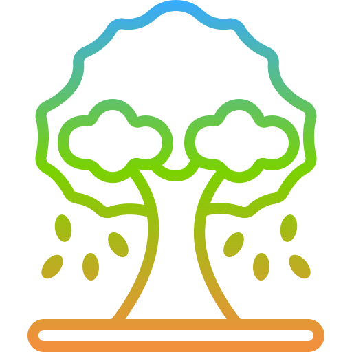 가을 나무 Generic Gradient icon