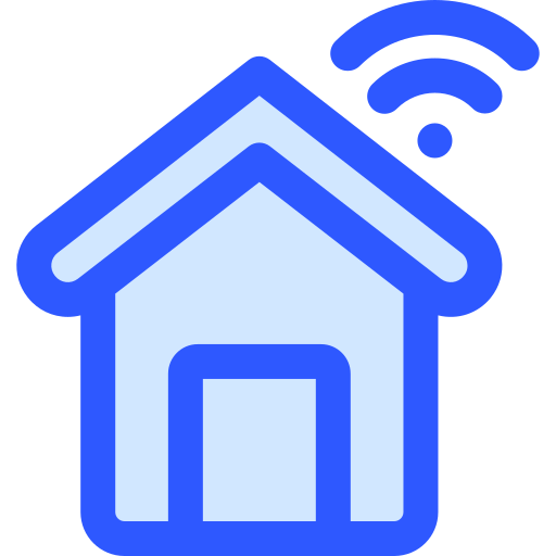 casa intelligente Generic Blue icona