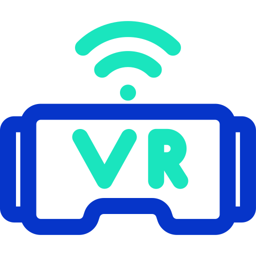 vr 안경 Generic Outline Color icon
