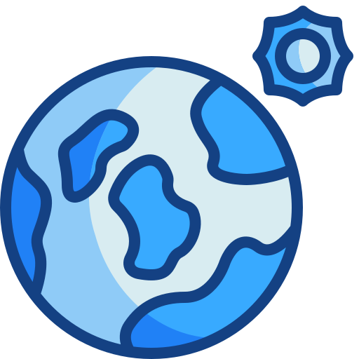 Earth Generic Outline Color icon