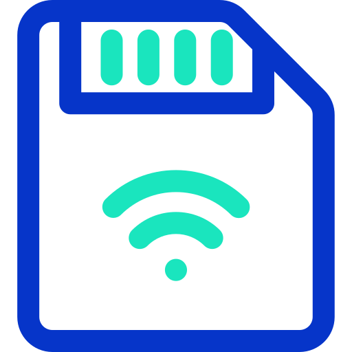 floppy disk Generic Outline Color icona