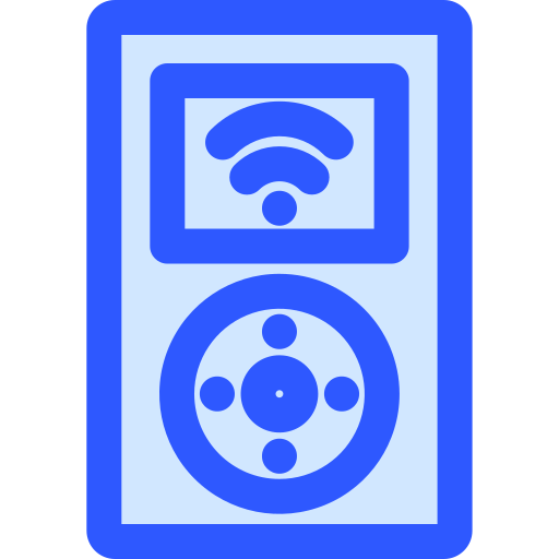 Mp3 player Generic Blue icon