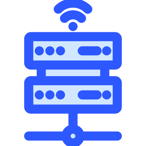 호스팅 Generic Blue icon