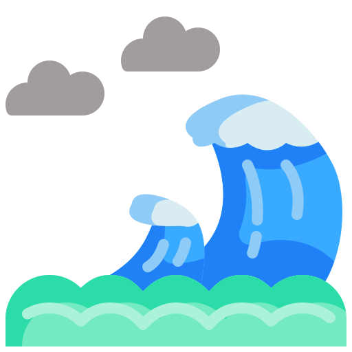 파도 Generic Flat icon