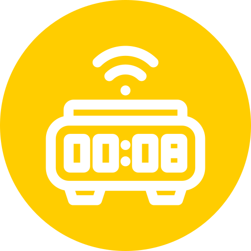 Digital clock Generic Flat icon
